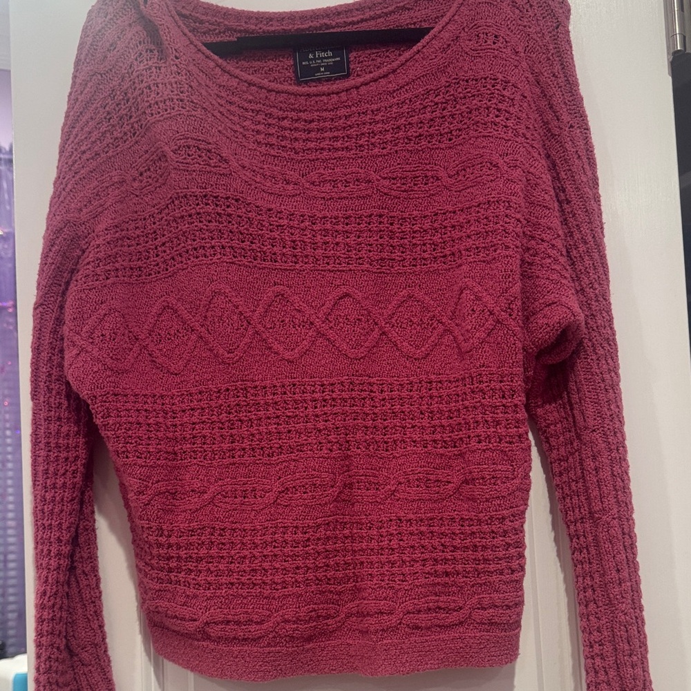 Abercrombie & Fitch Pink Sweater